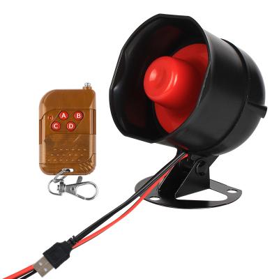 FN-A501R 433MHz Wireless Remote Siren Horn with Recordable MP3 Player for Cars