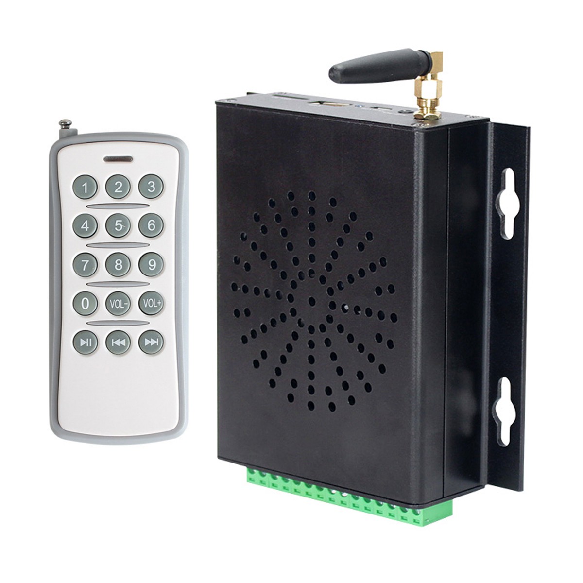 FN-AL7TR 15键遥控MP3播放器433MHz遥控语音播报器
