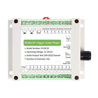 FN-BC20 RS485/20路音频播放器MP3播放板