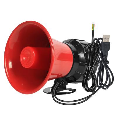 Modbus RTU警报器喇叭工业用MP3号角喇叭语音报警器