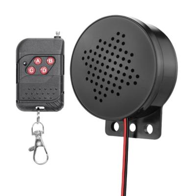 Mini Wireless MP3 Car Horn Programmable MP3 Siren Audio Speaker with 4 Key Remote Control (FN-H860C)