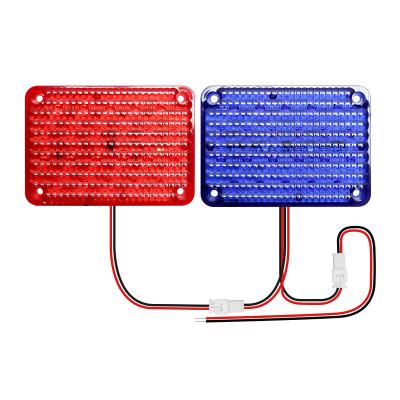 Strobe Light Bar LED Red and Blue Warning Lights Emergency Flashing Lamp Bar  